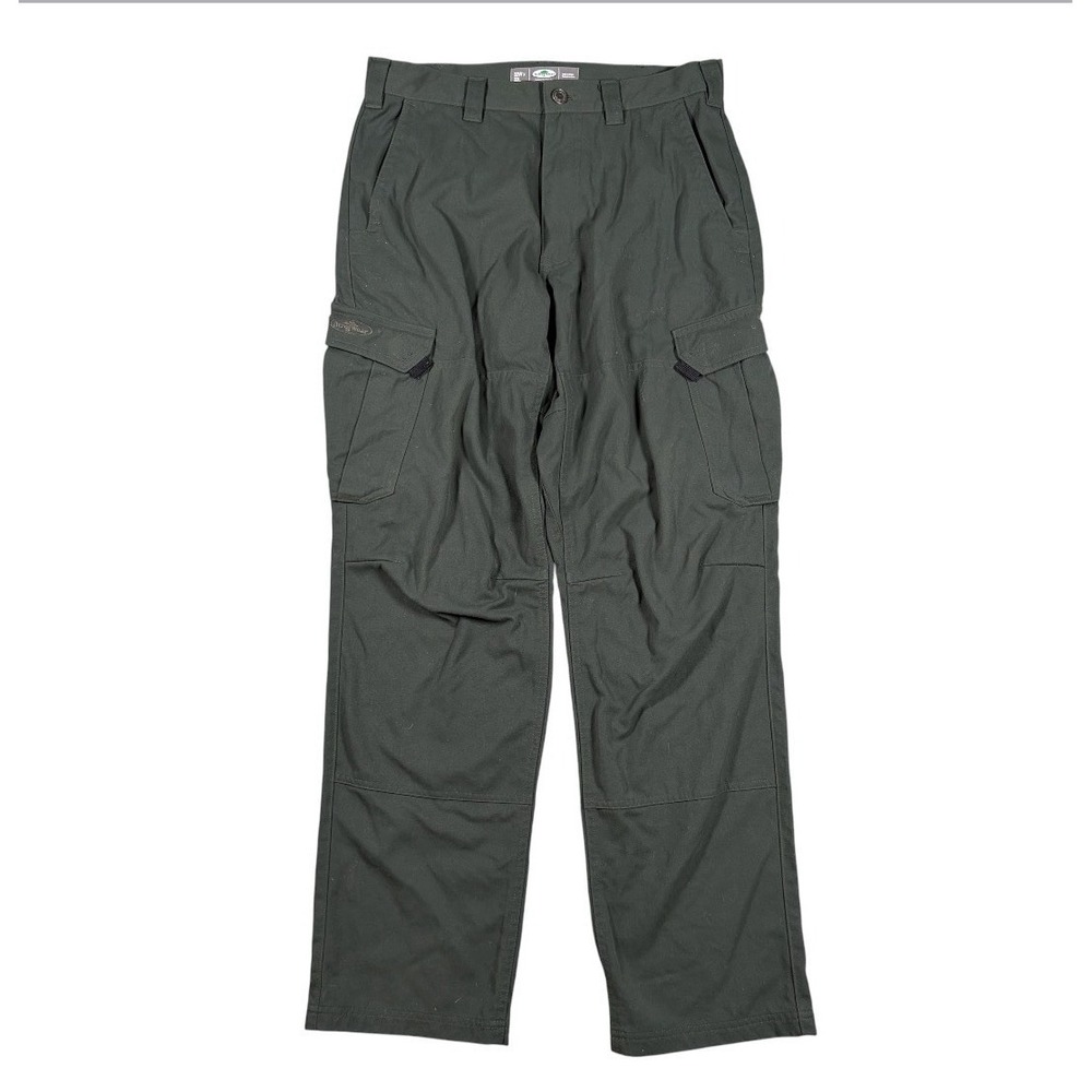 Arborwear Original Tree Climbers Pants Mens 32x32 Green Canvas Utility Cargo